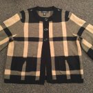Designers Originals Cardigan Sweater, Size PL