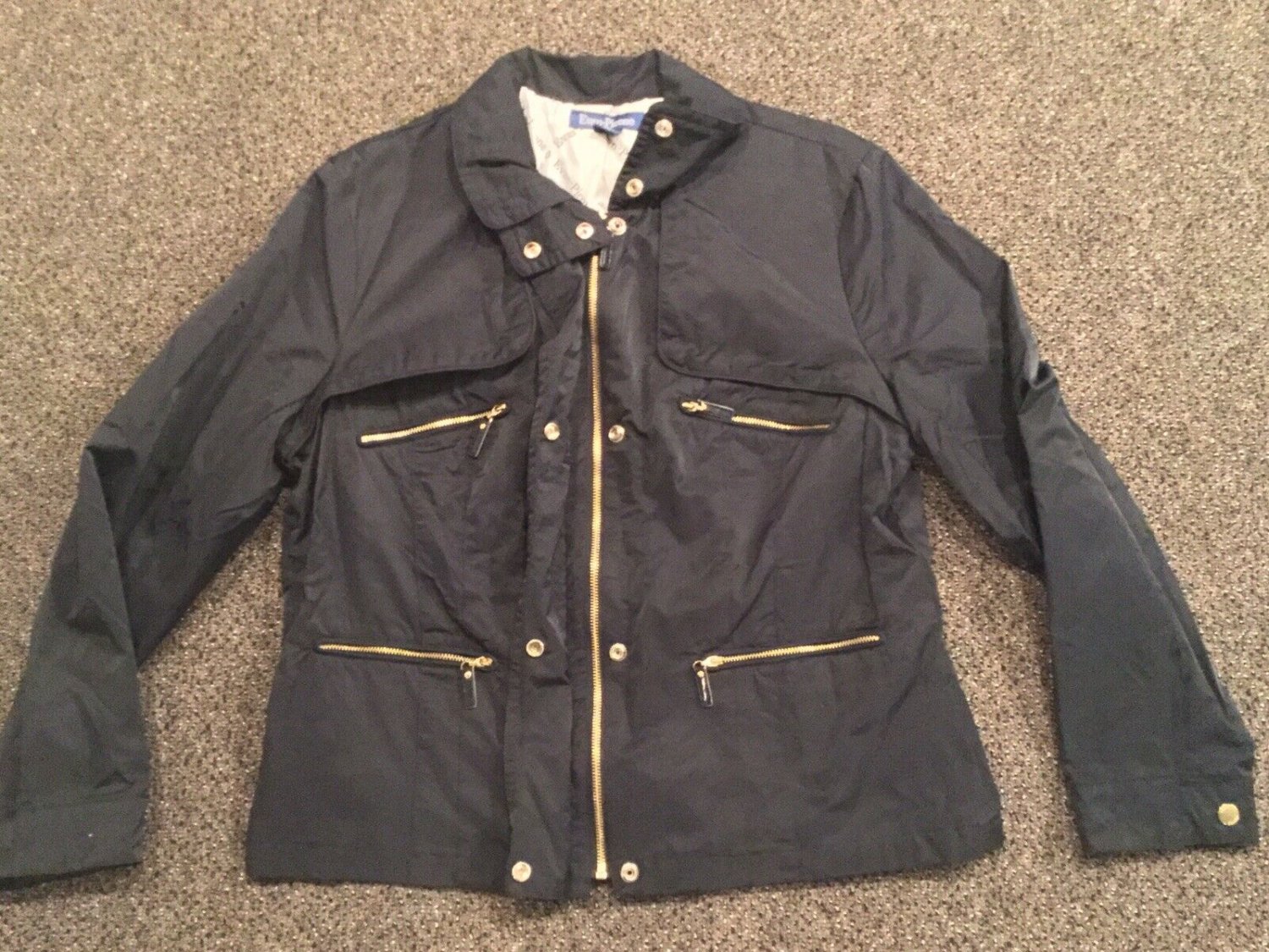 Evan-Picone Women&acirc;��s Windbreaker Jacket, Size XL