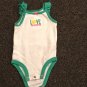 Three Six Month Girl’s One Pieces, 2 Carters, 1 Taggies