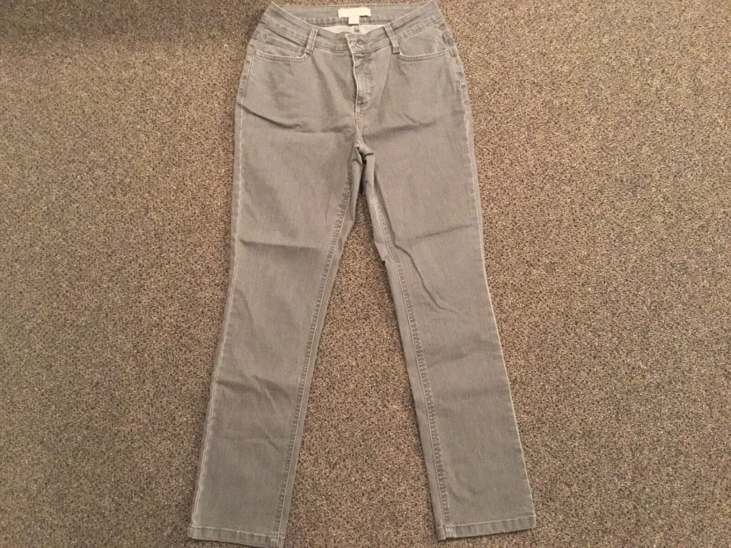 Laura Ashley Gray Jeans, Size 6P