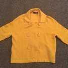 Relativity Collared Double Button Sweater, Size PXL
