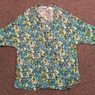 Laura Ashley Sheer Knit Cardigan, Size L
