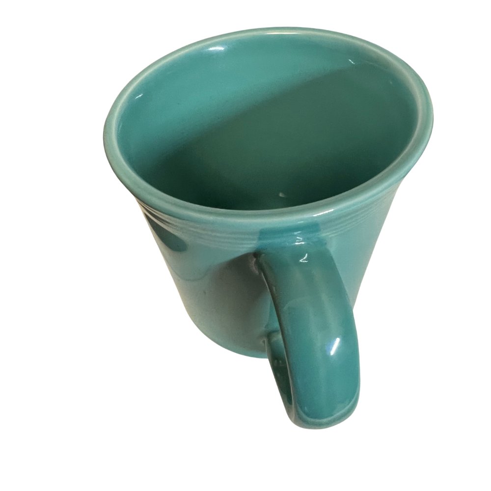 Fiestaware D-Handle Coffee Mug Cup 10oz - Green- Java Mug HLC Made USA