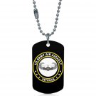 US Army Air Assault Veteran Dogtag Pendant Necklace Keychain