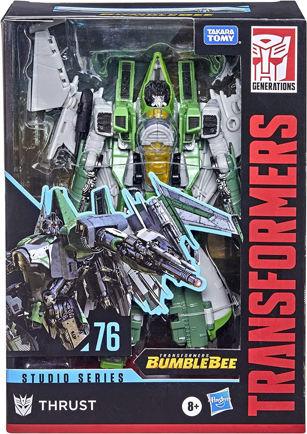 Transformers Studio Series 76 Voyager Thrust Bumblebee Figure Movie