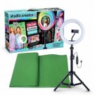 Studio Creator 2 Video Maker Ring Light Phone Holder Tripod Green Screen Tik Tok