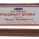 Satya Fragrant Myrrh Incense - 15 Gram