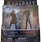 WARCRAFT Movie Mini Figure 2-Pack LOTHAR vs. GARONA