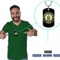 US Army First Sergeant 1SG E8 Veteran Dogtag Pendant Necklace Keychain