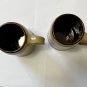 2 Vintage Win Schuler's Distinctive Dining Restaurant Stoneware Beer Coffee Mug