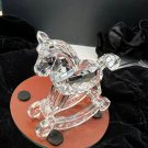 Swarovski Crystal  Rocking Horse No Box