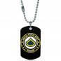 US Army Private Firsrt Class PFC E3 Soldier Dogtag Pendant Necklace Keychain