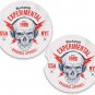 Skulls Experimental Sandstone Car Cup Holder Coaster Set
