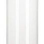 Empty 8oz Clear Plastic Spray Mist Bottle w/ White Atomizer And Extra Disc Cap
