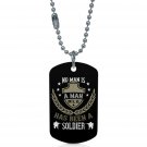 US Army Been A Soldier #1 Dogtag Pendant Necklace Keychain