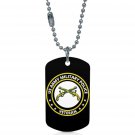 US Army Military Police Veteran Dogtag Pendant Necklace Keychain