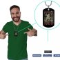 US Army Lead Me Follow Me Dogtag Pendant Necklace Keychain