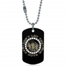 US Army Bad Guys Win Dogtag Pendant Necklace Keychain