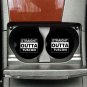 Straight Outta Tuscon USA State City Sandstone Car Cup Holder Coaster Set