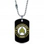 US Army Sergeant SGT E5 Soldier Dogtag Pendant Necklace Keychain