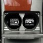 Straight Outta Long Beach USA State City Sandstone Car Cup Holder Coaster Set