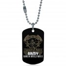 US Army Integrated Army Dogtag Pendant Necklace Keychain