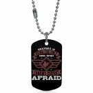 US Army Bravery Dogtag Pendant Necklace Keychain