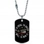 US Army Will To Win #2 Dogtag Pendant Necklace Keychain