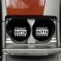 Straight Outta Durham USA State City Sandstone Car Cup Holder Coaster Set