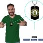 US Army Master Sergeant MSG E8 Soldier Dogtag Pendant Necklace Keychain