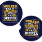 Nurse Nursing Nurse Like It Harder | Set of 2 Matching Coasters Car Cup Holders