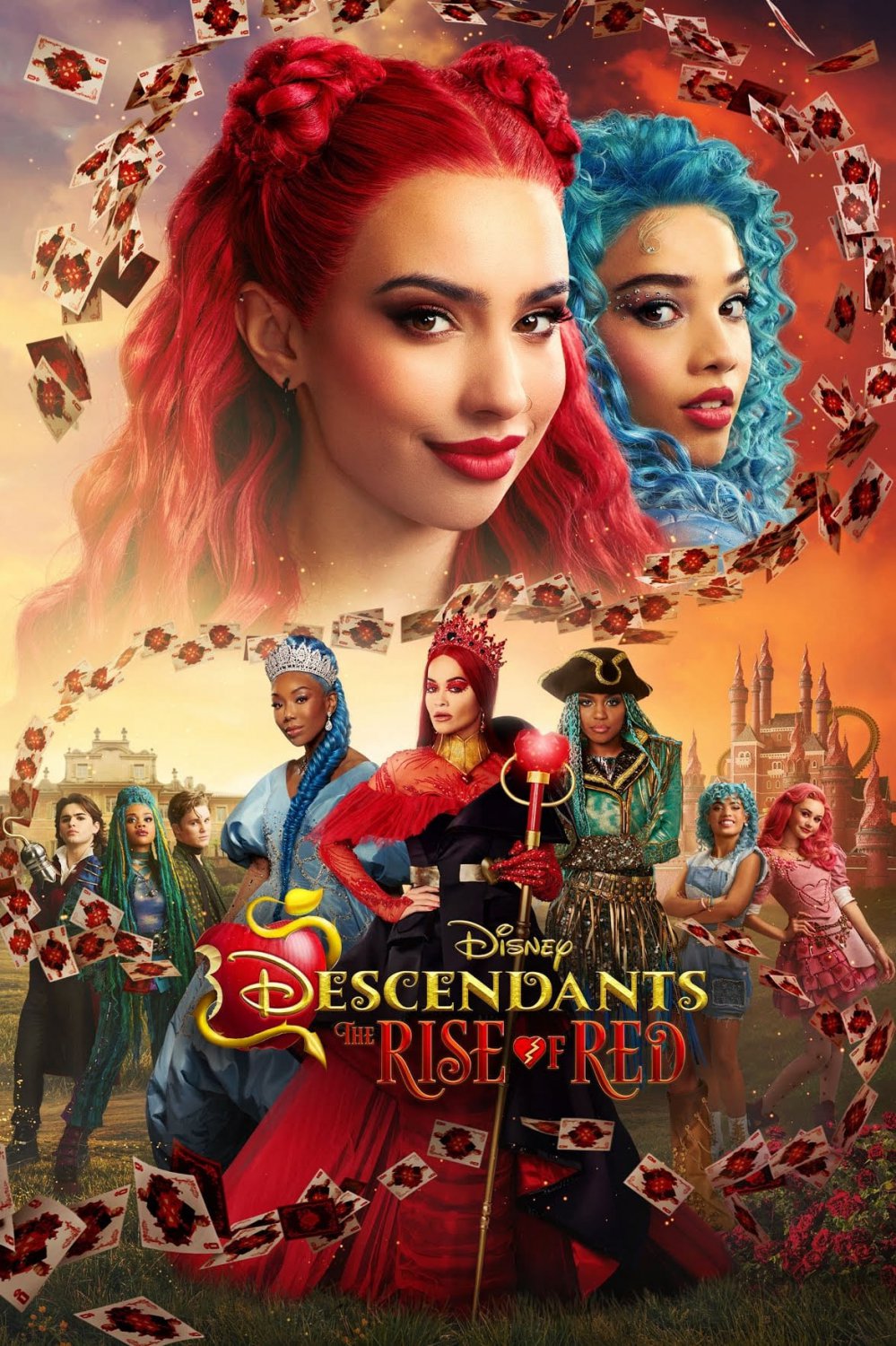 Descendants 1/2/3 & Descendants: The Rise of Red DVD MOVIE   (2015/2017/2019/2024) SHIPPING FREE.