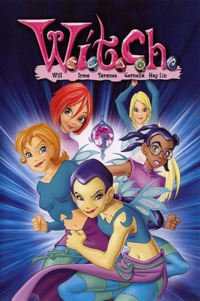 W.I.T.C.H. (Animation) TV Series (DVD) 2004-2006 Free Shipping Season 01/2