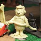 Marx 1961 Flintstones Play Set Gas Station Attendant Cream Marx 1961 Flintstones Play Set Gas Station Attendant Cream