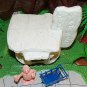 Marx 1991 Flintstones (Ruby Edition) Market Light Speckled Gray, w/Cart, Grocer