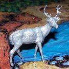 Marx 'Robin Hood' Stag North American Wild Animals Series, Silver-colored Recast Marx 'Robin Hood' Stag North American Wild Animals Series, Silver-colored Recast