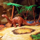 Marx Brontosaurus 1971 Type II, Waxy Brown