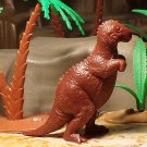 Marx 1971 Type II Allosaurus Dinosaur Waxy Reddish Brown