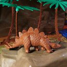 MPC 1962 mold Stegosaurus (Mold #8) Brown Dinosaur Series