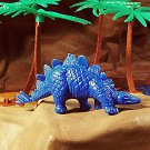 MPC 1962 mold Stegosaurus (Mold #17) Blue Dinosaur Series MPC 1962 mold Stegosaurus (Mold #17) Blue Dinosaur Series
