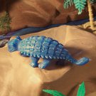 MPC 1962 mold Ankylosaurus (Mold #14) Dinosaur, Blue