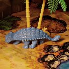 MPC 1962 mold Ankylosaurus (Mold #11) Dinosaur, Blue