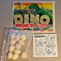 Topps 1988 Dimetrodon Dinosaur, Green, Wrapper, ID Sheet, Candy Eggs