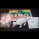 Topps 1988 Ankylosaurus Dinosaur, Gray, Wrapper, ID Sheet, Candy Eggs