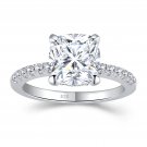 5 Carat Diamond Ring Sterling Silver Free Shipping