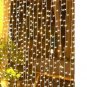 160 led Christmas curtain light 4.9 ft