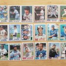 Vintage Lot of 649 1982 Topps ORIGINAL MLB Baseball Cards W/30 HALL OF FAMERS Vintage Lot of 649 1982 Topps ORIGINAL MLB Baseball Cards W/30 HALL OF FAMERS