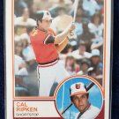 TOPPS 1983 CAL RIPKEN BALTIMORE ORIOLES #163 HoF*