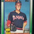 TOPPS 1990 JIM ABBOTT CALIFORNIA ANGELS #675 ROOKIE CARD