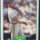 SCORE 1989 ROBIN YOUNT MILWAUKEE BREWERS #151 HoF
